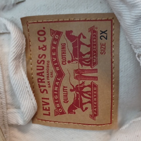 Levi Strauss Plus Size Heavy Denim Jacket NWT - Picture 7 of 9